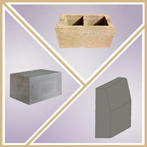 Solid Blocks, Hollow Blocks & Kerbstone